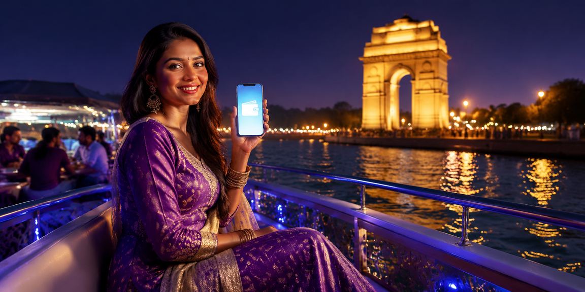 Delhi India Gate with sports betting thematic model