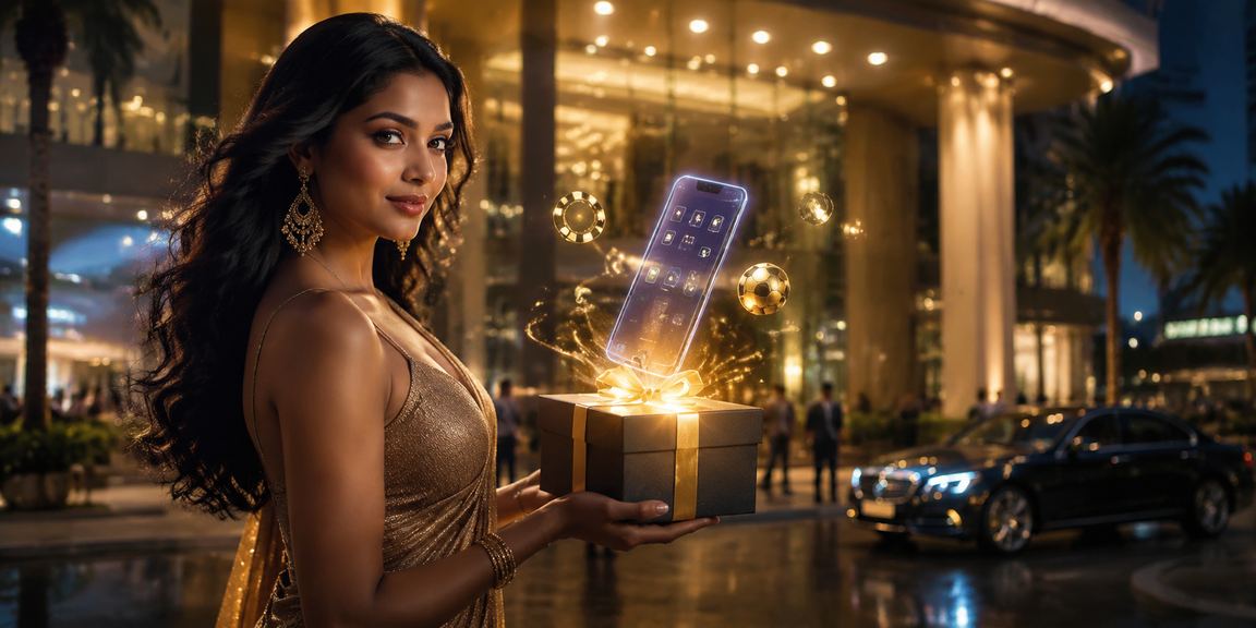 Indian player enjoying mobile casino games